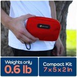 Travel First Aid Kit - 130 Pieces, TSA Approved