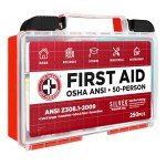 50-Person OSHA First Aid Kit - 250 Pieces