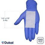 Dukal Alcohol Prep Pads - 100 Sterile Wipes