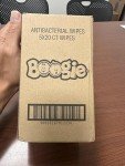 Boogie Alcohol-Free Antibacterial Hand Wipes - 100 Pack