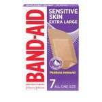 Extra Large Hypoallergenic Adhesive Bandages for Sensitive Skin