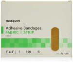 McKesson Sterile Fabric Adhesive Bandages, 300 Count