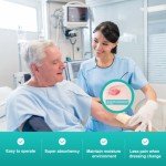 Dimora 20-Pack Silicone Foam Wound Dressings