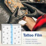 50 Waterproof Adhesive Bandages - 6x6 Clear Tape