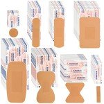 720 Pcs Assorted Waterproof Bandages Pack