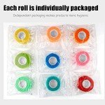 12-Pack Self-Adhesive Elastic Bandage Wraps