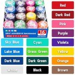 16 Pack Self Adhesive Elastic Bandage Wraps