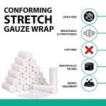 D&H Medical 36 Rolls of Sterile Gauze Bandage