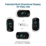 Mibest Dual Color OLED Finger Pulse Oximeter