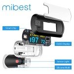 Mibest Dual Color OLED Finger Pulse Oximeter