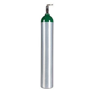 Aluminum E Size Oxygen Cylinder with CGA870 Valve
