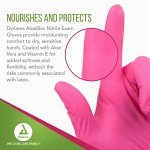 Aloe-Skin Nitrile Exam Gloves, Powder-Free, Medium