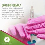 Aloe-Skin Nitrile Exam Gloves, Powder-Free, Medium