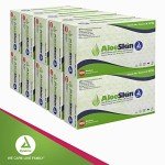 Aloe-Skin Nitrile Exam Gloves, Powder-Free, Medium