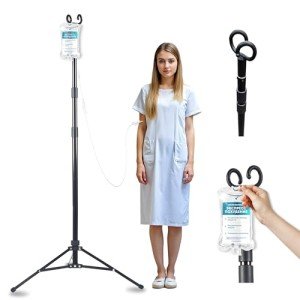 Skywin Collapsible IV Pole with Hook