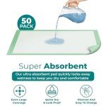 Extra Large Disposable Bed Pads for Adults - 50 Count