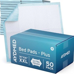 50 Extra Large Disposable Incontinence Bed Pads
