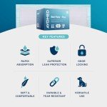 50 Extra Large Disposable Incontinence Bed Pads