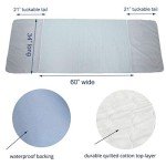 Pack of 2 Washable Cotton Incontinence Bed Pads