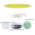 Pack of 2 Washable Cotton Incontinence Bed Pads