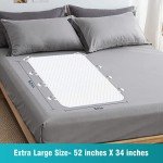 MILDPLUS Extra Large Washable Bed Pads – Leakproof