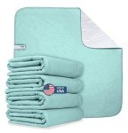 Washable AbsorbEase Large Bed Pads - Pack of 4