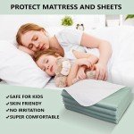 Washable AbsorbEase Large Bed Pads - Pack of 4