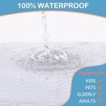 Washable Reusable Bed Pads - Highly Absorbent (4 Pack)