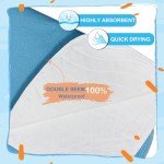 Washable Reusable Bed Pads - Highly Absorbent (4 Pack)