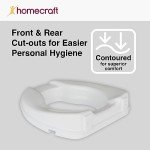 Homecraft Savanah 2" Elevated Toilet Seat
