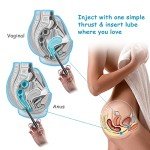 ANGCURE Reusable Lube Applicator Syringes - 10ml