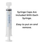 BASIK 5cc Reusable Silicone O Ring Syringe 10-Pack
