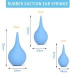 3-Pack Soft Rubber Ear Syringes for Cleaning