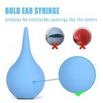 3-Pack Soft Rubber Ear Syringes for Cleaning