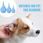 3-Pack Soft Rubber Ear Syringes for Cleaning