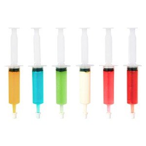50 Pack 1.5 oz Halloween Jelly Syringes