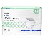 McKesson Heavy Absorbency Incontinence Underwear, Medium 80 Count