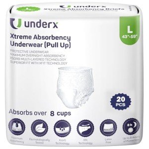 UnderX Maximum Absorbency Adult Incontinence Underwear