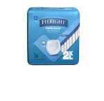 FitRight Heavy Absorbency Adult Incontinence Underwear, XX-Large