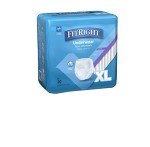 FitRight Super Adult Incontinence Underwear, X-Large, 80 Count