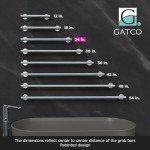 Gatco 854 Latitude II Chrome 24" Grab Bar