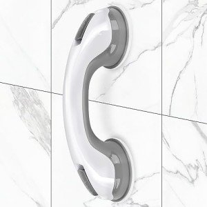 12-Inch Suction Cup Shower Grab Bar for Safety