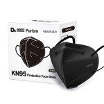 Daddy's Choice Black 5-Layer KN95 Masks, 20 Pack
