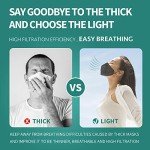 Daddy's Choice Black 5-Layer KN95 Masks, 20 Pack