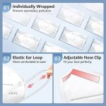 KN95 Face Masks - 30 Pack, Individually Wrapped