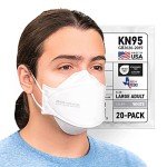 BNX 20-Pack Disposable KN95 Face Masks
