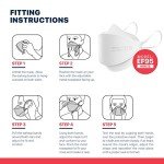 BNX 20-Pack Disposable KN95 Face Masks