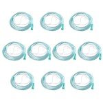 Nasal Cannula, 8.2 ft Oxygen Tubing (10 Pack)