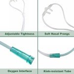 Nasal Cannula, 8.2 ft Oxygen Tubing (10 Pack)