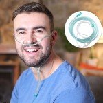 Nasal Cannula, 8.2 ft Oxygen Tubing (10 Pack)